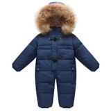 Cold Winter Costumes Baby Clothes Newborn Warm Rompers Enfant Outwear Snowsuit Fur Collar Duck Down Waterproof Jumpsuit Boy Girl Cold Winter Costumes Baby Clothes Newborn Warm Rompers Enfant Outwear Snowsuit Fur Collar Duck Down Waterproof Jumpsuit Boy Girl