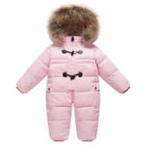 Cold Winter Costumes Baby Clothes Newborn Warm Rompers Enfant Outwear Snowsuit Fur Collar Duck Down Waterproof Jumpsuit Boy Girl Cold Winter Costumes Baby Clothes Newborn Warm Rompers Enfant Outwear Snowsuit Fur Collar Duck Down Waterproof Jumpsuit Boy Girl