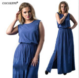 COCOEPPS fashionable summer Dress big sizes new 2017 women summer Plus Size long dress maxi party dress vintage vestidos L-6XL