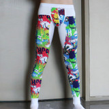 Male Cotton Thermal underwear long johns thin slim underpants legging Tights cotton pants warm free shipping
