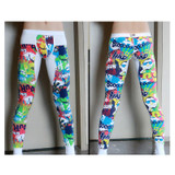 Male Cotton Thermal underwear long johns thin slim underpants legging Tights cotton pants warm free shipping