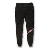 Male Color Block Patchwork Stripe Harem Pants Mens 2017 Winter Heavyweight Casual Pockets Joggers Sweatpants Cotton Trousers