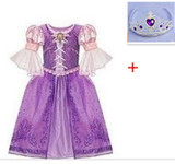 Malayu Baby Princess kids girls Dress Cinderella Princess Dress girl's Dress for summer children kids baby girls party dress