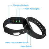 Makibes ID107 smart band heart rate monitor smart wristband fitness tracker smart bracelet Bluetooth 4.0 smartband Sleep Monit