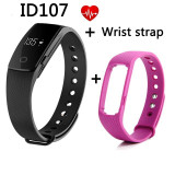 Makibes ID107 Bluetooth 4.0 smart band Smart Bracelet Heart Rate Monitor Wristband Activity Fitness Tracker