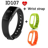 Makibes ID107 Bluetooth 4.0 smart band Smart Bracelet Heart Rate Monitor Wristband Activity Fitness Tracker