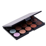 Makeup Professional 15 Colors Contour Concealer Palette + 4Pcs Powder Brushes + 1Pcs Sponge Blender HB88