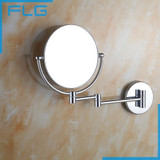 Makeup Mirrors Wall Mounted Extending Folding Single Side Mirror 3x Magnification Chrome Bath mirror Toilet Mirror