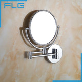 Makeup Mirrors Wall Mounted Extending Folding Single Side Mirror 3x Magnification Chrome Bath mirror Toilet Mirror