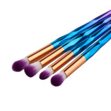 Makeup Brush Rainbow Makeup Brushes Set 10pcs Rhinestone Tools Pro Powder Foundation Eye Lip Concealer Face colrful Brush Kit