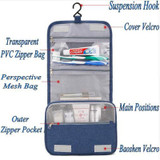 Makeup Bag Travel Hook Cosmetic Bag Organizer Case Women Men Large Waterproof Necessaries Make Up Toiletry Bag cosmetics Storage