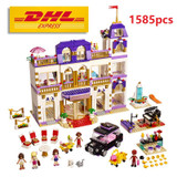 Mailackers M05001 Compatible With Legoing Friends 41101 Heartlake Grand Hotel Girl Building Blocks 01045 Toys Legoing Friend