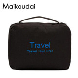 Maikoudai Portable Waterproof Cosmetic Hanging Holiday Travel Toilet Bag For Women