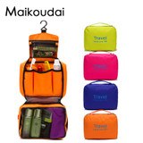Maikoudai Portable Waterproof Cosmetic Hanging Holiday Travel Toilet Bag For Women