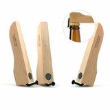 Magnet Beer Bottle Coke Juice Beverages Opener Wooden Handle Wooden Nail Environmental Magnetic Beer Bottle Opener