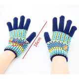Magic gloves Stretchy cartoon Mittens Children Girls Boys Kids Knitted Gloves Winter Warmer 4 color