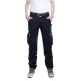 MAGCOMSEN Pants Men 2017 Man Tactical Cargo Pants Multi-pockets Military Army Loose Long Pants Trousers Man Size 42 AG-GZCS-01