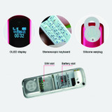 MAFAM BM50 0.66inch mini mobile phone magic voice bluetooth earphone Headset bluetooth dialer smallest cell Cellphone GSM P485