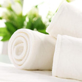 3+10 pcs Baby newborn diapers Reusable nappies Training pant Adjustable size Children Washable diapers inserts 3 Layers