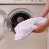 3 Sizes Zippered Mesh Laundry Wash Bags for Delicates Lingerie Socks Underwear