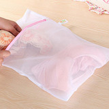 3 Sizes Zippered Mesh Laundry Wash Bags Foldable Delicates Lingerie Bra Socks Underwear Washing Machine Clothes Protection Net