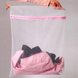 3 Sizes Zippered Mesh Laundry Wash Bags Foldable Delicates Lingerie Bra Socks Underwear Washing Machine Clothes Protection Net