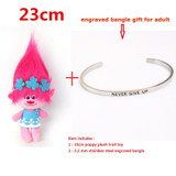 3 Sizes Fast Delivery Dreamworks Movie Trolls Toy Plush Trolls Poppy Trolls Figures Magic Fairy Hair Wizard Kids Toys
