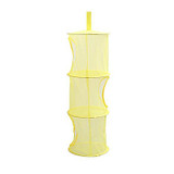 3 Shelf Net Kids Toy Organizer Bag Home Mesh Hanging Storage Bedroom Wall Door Closet Portable