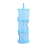 3 Shelf Net Kids Toy Organizer Bag Home Mesh Hanging Storage Bedroom Wall Door Closet Portable