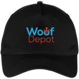 Five Panel Twill Cap