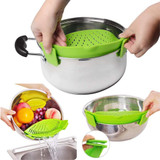 Clip-on Silicone Strainer