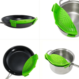 Clip-on Silicone Strainer