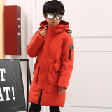 Russian Winter Jackets Boy Duck Down Padded Jacket Big Boys Warm Parkas Winter Down Coat Thickening Hooded Outerwear