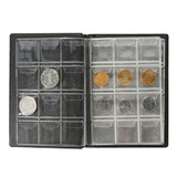 Russian Coin Album 10 Pages 120 Pockets Coin Collection Book Coin Holder Mini Hand Size Album Book for Collection Lovers