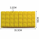 Russian Alphabet/Letters Silicone Mold DIY Candy Pudding Fondant Chocolate Mould Cake Decoration Tools Pastry Tool Bakeware Tool
