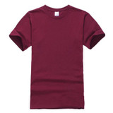 RUMEIAI 2017 New High quality men T shirt casual short sleeve o-neck 100% cotton t shirt men brand white black tee shirt