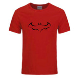 RUMEIAI 2017 New 100% COTTON men t shirt casual short sleeve t-shirt for men batman print men T shirt crewneck mens tee shirt
