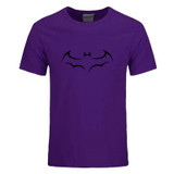 RUMEIAI 2017 New 100% COTTON men t shirt casual short sleeve t-shirt for men batman print men T shirt crewneck mens tee shirt