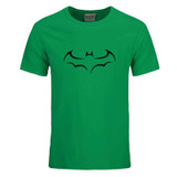 RUMEIAI 2017 New 100% COTTON men t shirt casual short sleeve t-shirt for men batman print men T shirt crewneck mens tee shirt