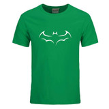 RUMEIAI 2017 New 100% COTTON men t shirt casual short sleeve t-shirt for men batman print men T shirt crewneck mens tee shirt