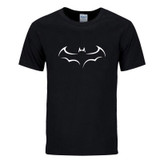 RUMEIAI 2017 New 100% COTTON men t shirt casual short sleeve t-shirt for men batman print men T shirt crewneck mens tee shirt