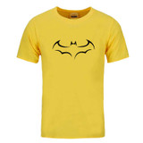 RUMEIAI 2017 New 100% COTTON men t shirt casual short sleeve t-shirt for men batman print men T shirt crewneck mens tee shirt