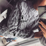RUGOD Women 2017 Spring Twisted Knitted Sweaters and Pullovers Autumn Winter Loose Knitwear O Neck Long Sleeve Sweter mujer