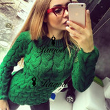 RUGOD Women 2017 Spring Twisted Knitted Sweaters and Pullovers Autumn Winter Loose Knitwear O Neck Long Sleeve Sweter mujer