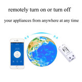 New Itead Sonoff Smart Wifi Switch Intelligent Universal Wireless DIY Switch MQTT COAP Android IOS Remote Control For Smart Home
