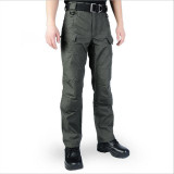 New IX7 Tactical Men's Pants Cargo Casual Pants Combat SWAT Army Active Military Work Waterproof Male Trousers Mens