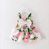 New infant girl baby girl clothing sets summer clothes Dress+Shorts+Headband baby outfits clothes for girls