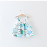New infant girl baby girl clothing sets summer clothes Dress+Shorts+Headband baby outfits clothes for girls