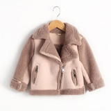New Girls And Boys Coats Winter Fur fleece jackets Unisex kids Outwear Girls Jacket 7CT069