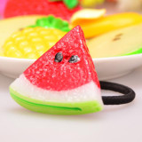 New Girl Summer Style Fruits Fashion Accessories For Women Scrunchies Elastic Hair Bands Rope Bandage Head Hairband Jewelry Gum New Girl Summer Style Fruits Fashion Accessories For Women Scrunchies Elastic Hair Bands Rope Bandage Head Hairband Jewelry Gum